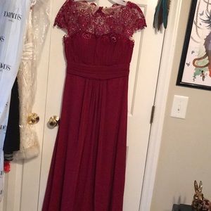 COPY - Deep Red Formal Dress